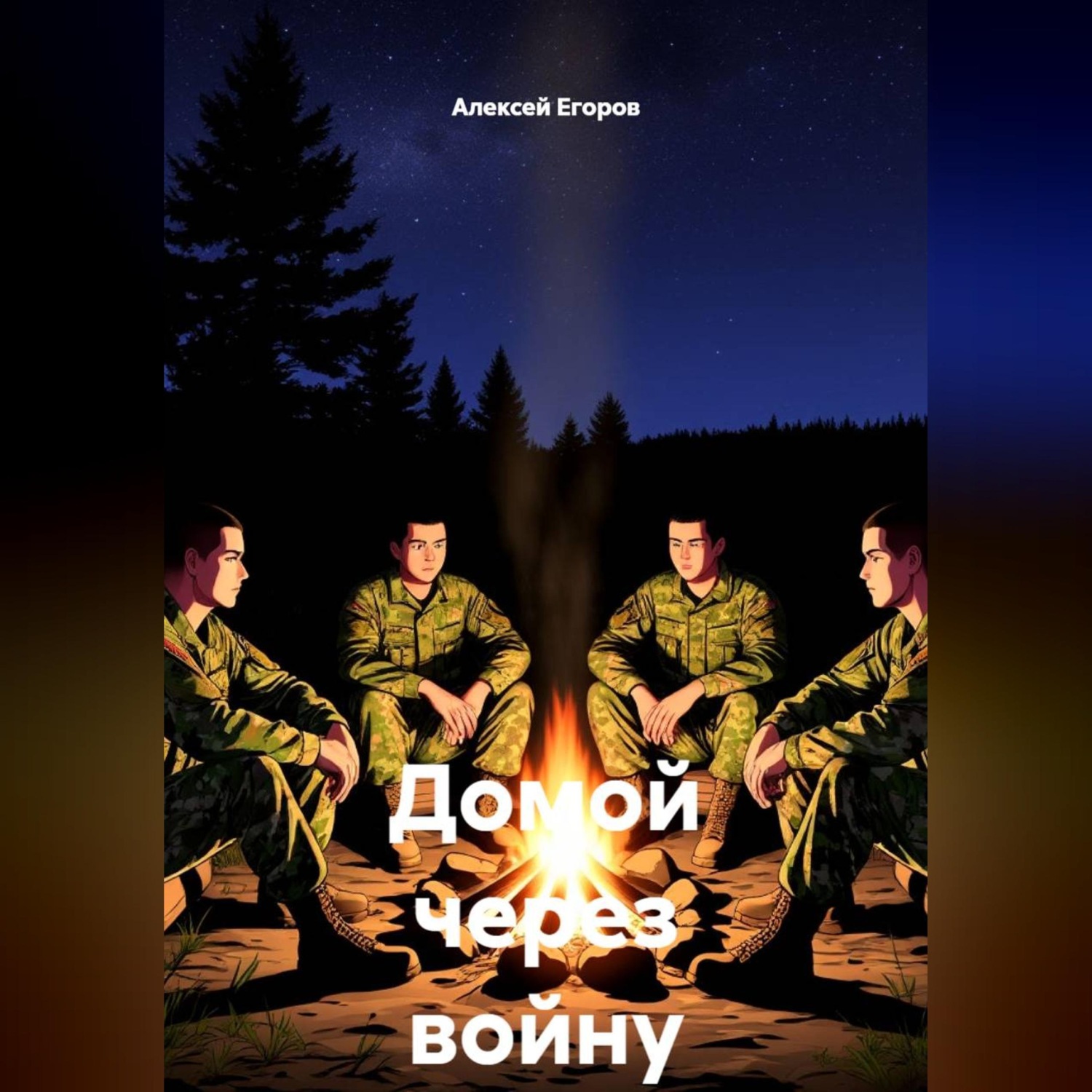 Обложка книги «Домой через войну»