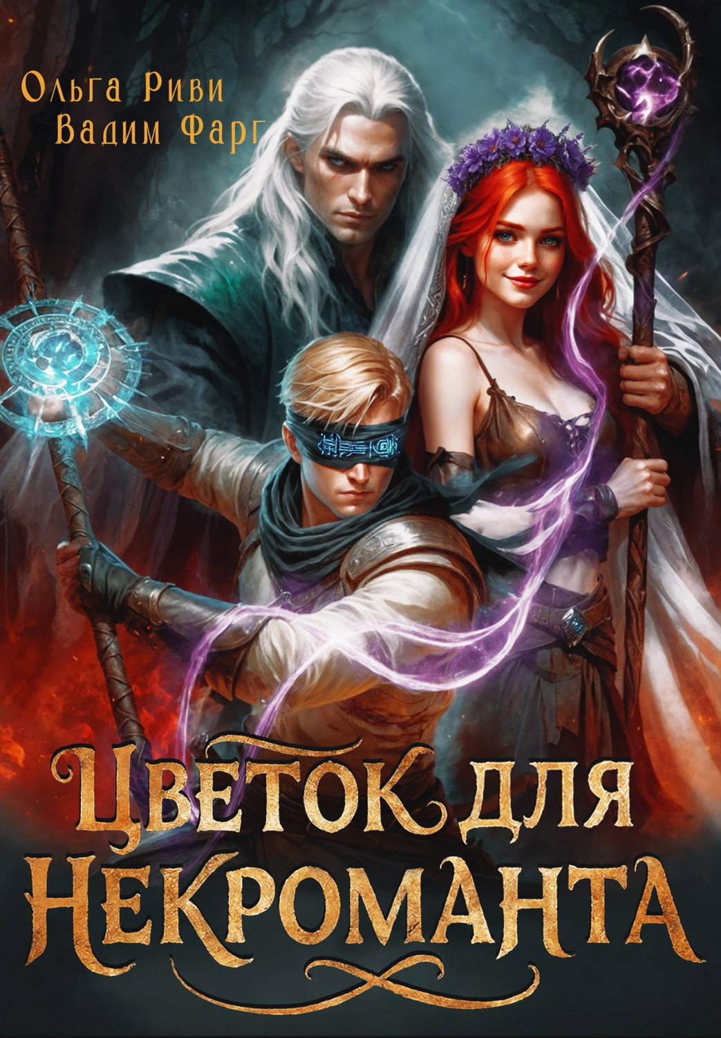 Обложка книги «Цветок для Некроманта»