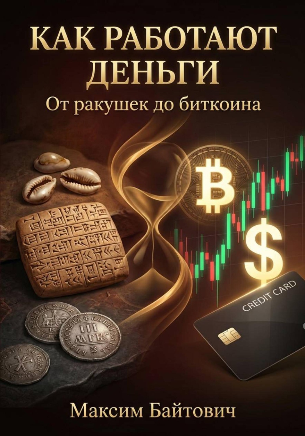 Обложка книги «Как работают деньги. От ракушек до биткоина»