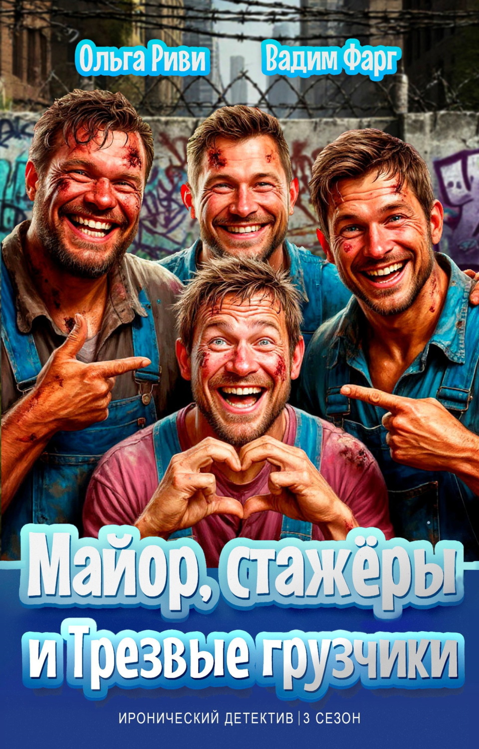 Обложка книги «Майор, стажёры и трезвые грузчики»