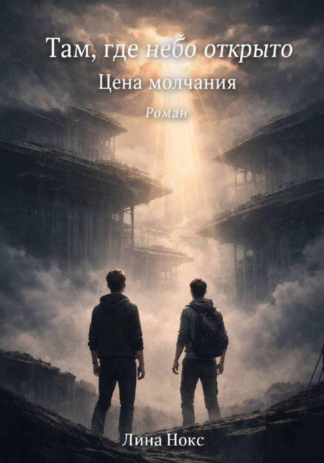 Обложка книги «Там, где небо открыто: Цена молчания»