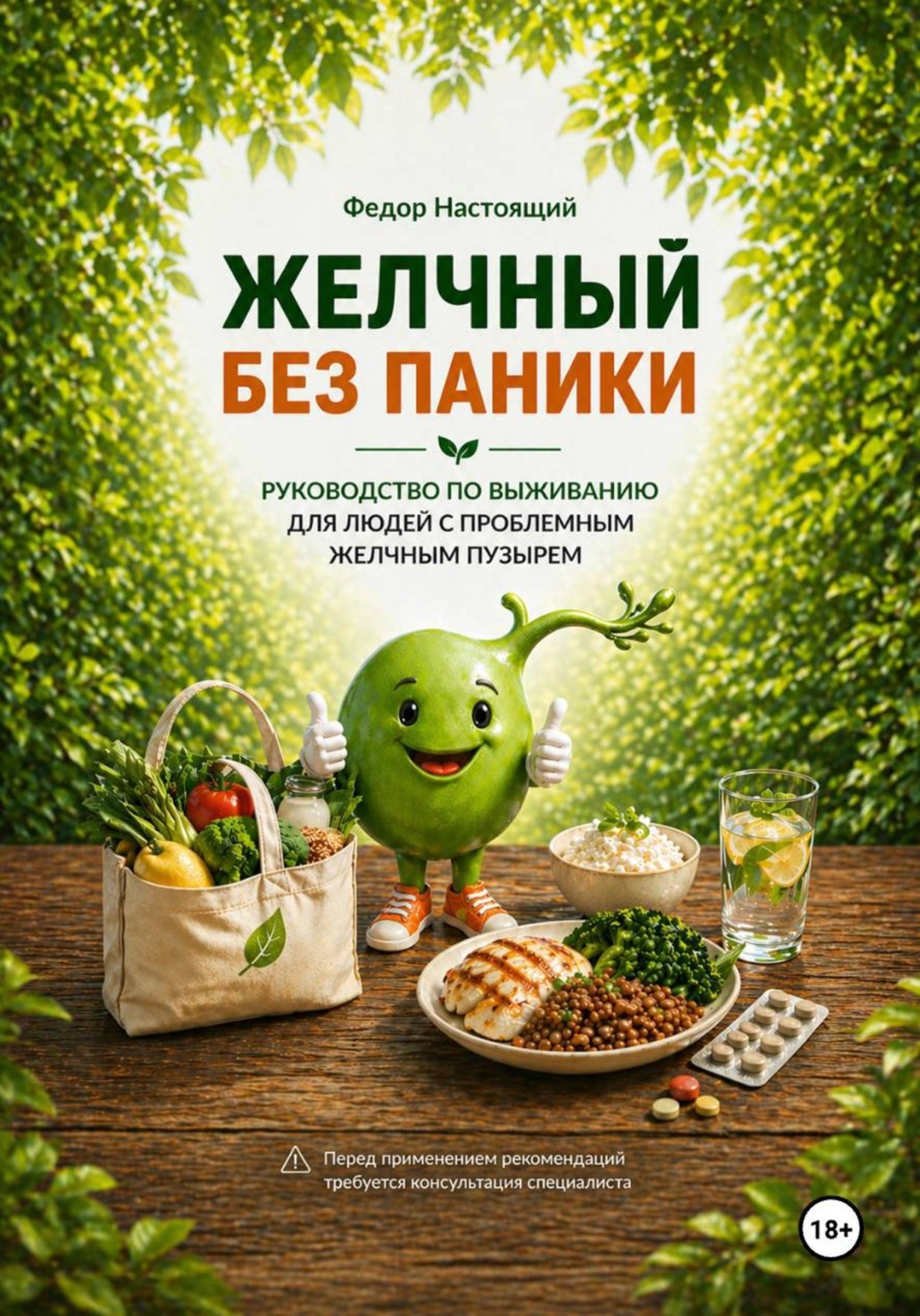 Обложка книги «Желчный без паники»