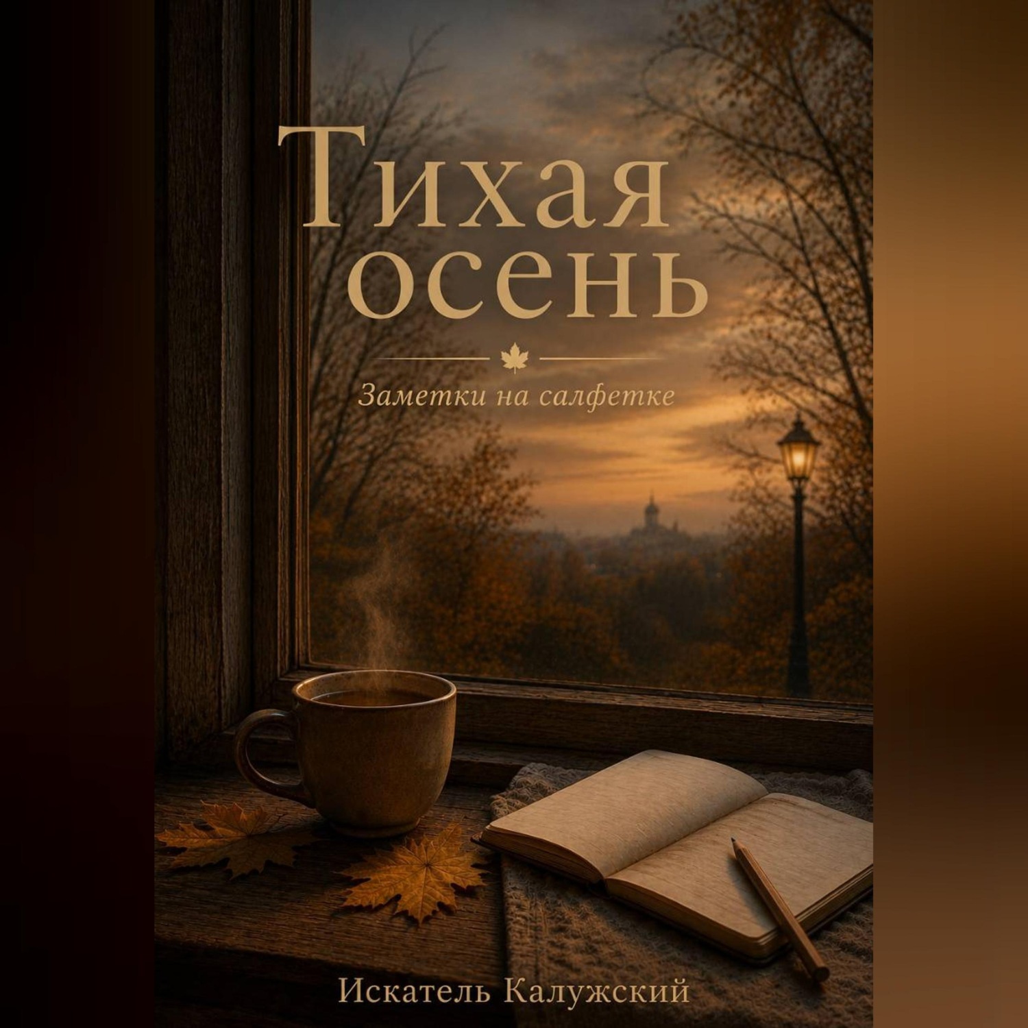 Обложка книги «Тихая осень. Заметки на салфетке»