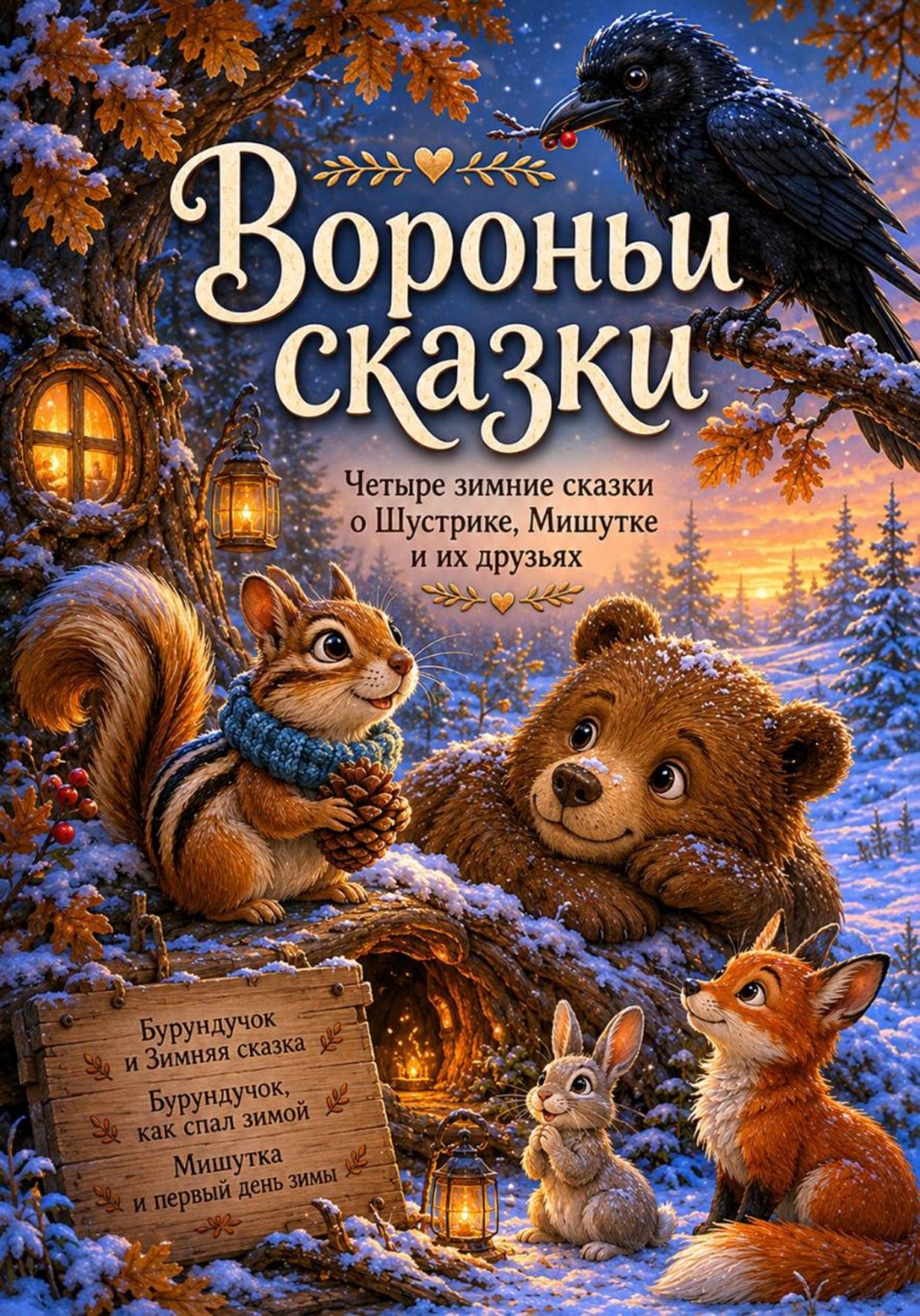 Обложка книги «Вороньи сказки Часть 2»