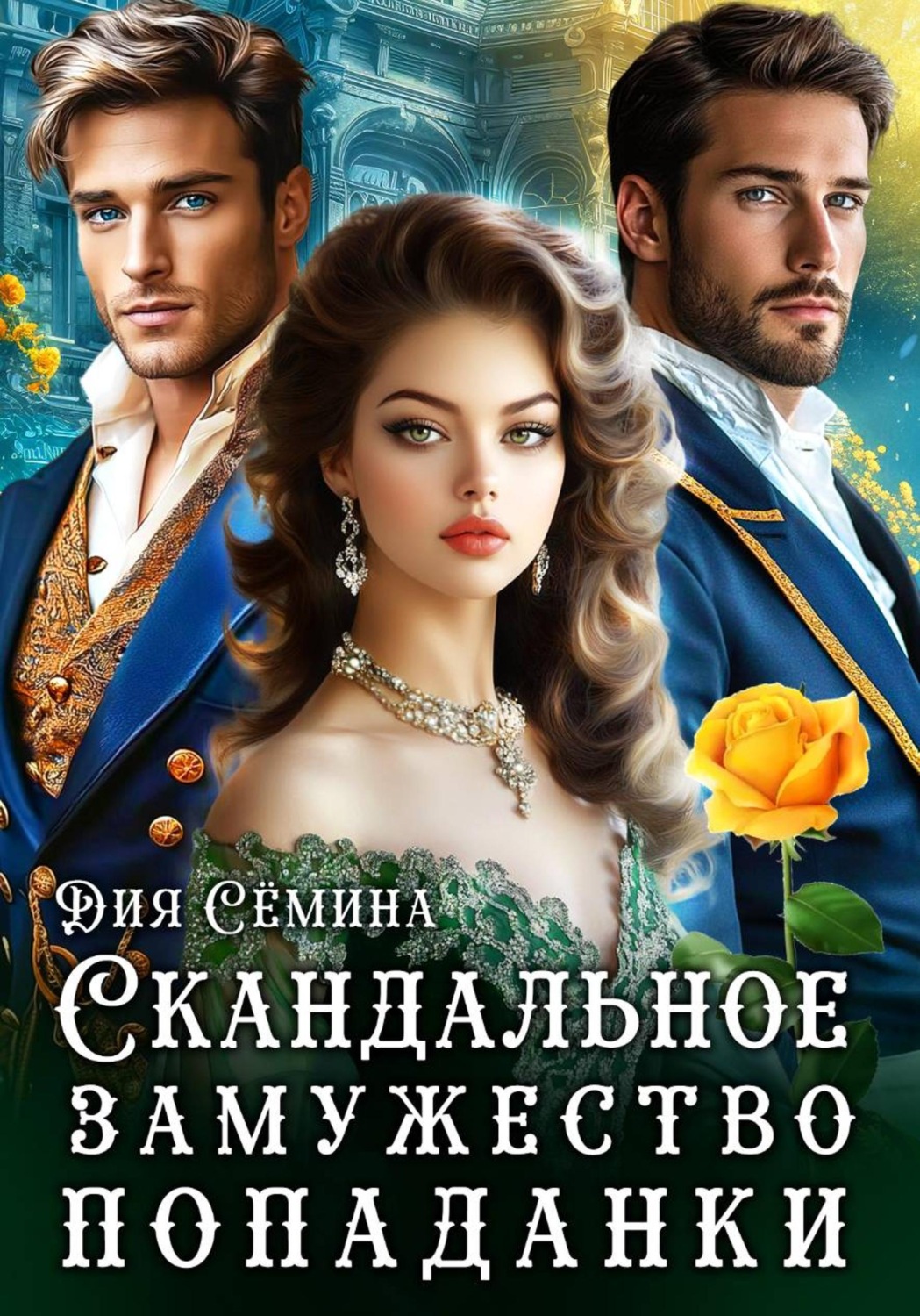 Обложка книги «Скандальное замужество попаданки»