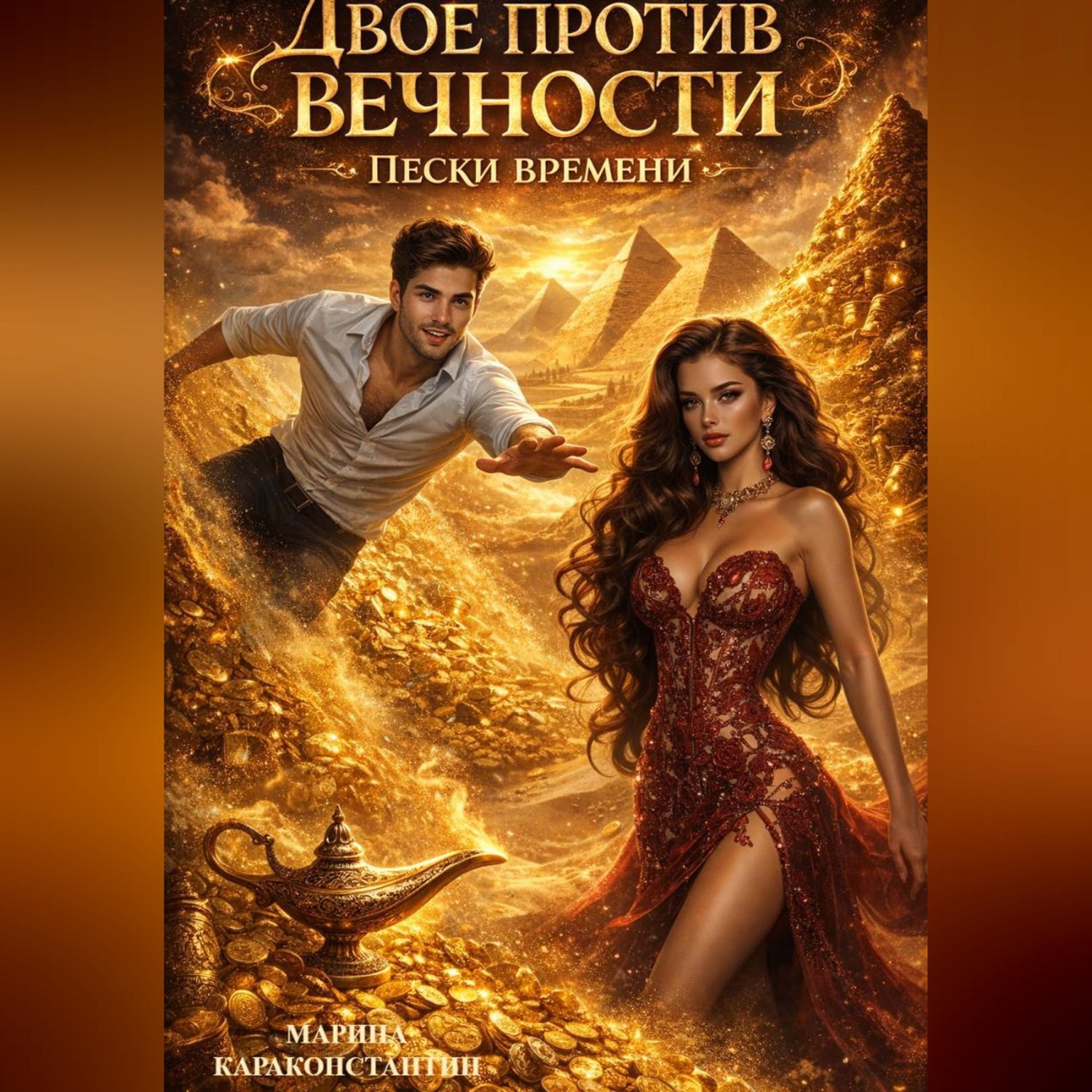 Обложка книги «Двое против Вечности. Пески Времени»