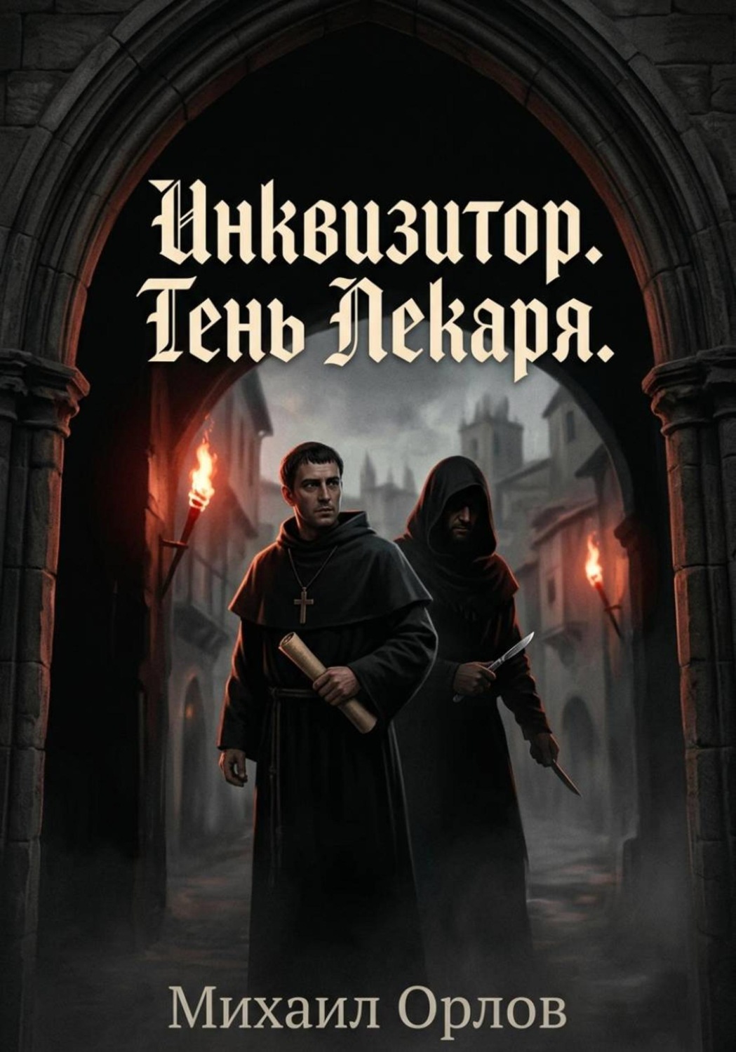 Обложка книги «Инквизитор. Тень лекаря»