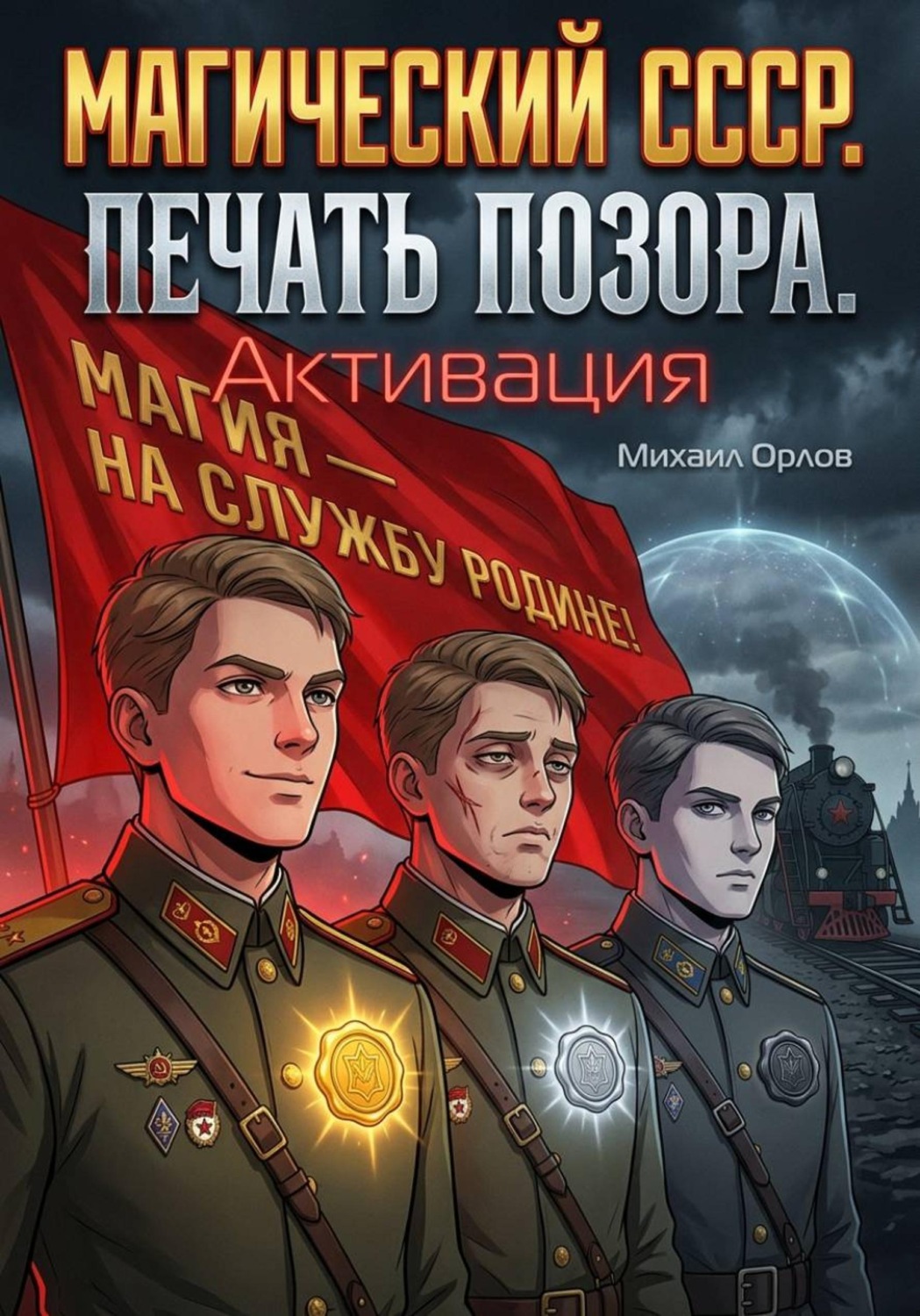 Обложка книги «Магический СССР. Печать позора. Активация.»