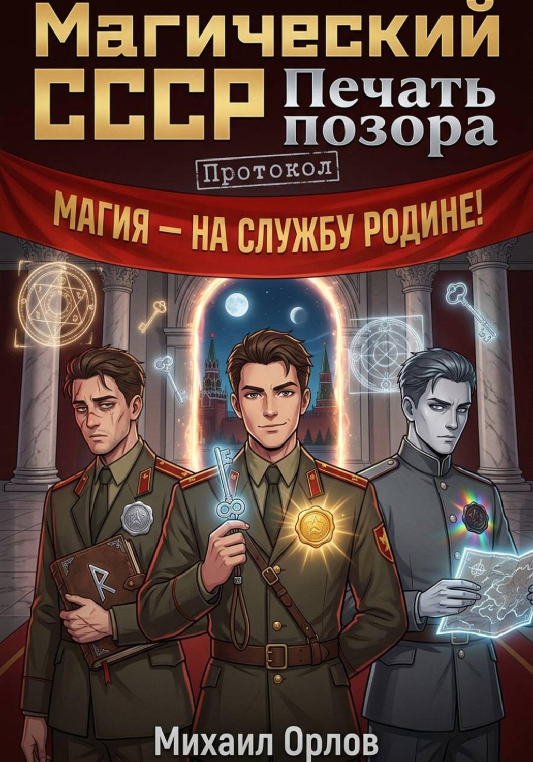 Обложка книги «Магический СССР. Печать позора. Протокол»
