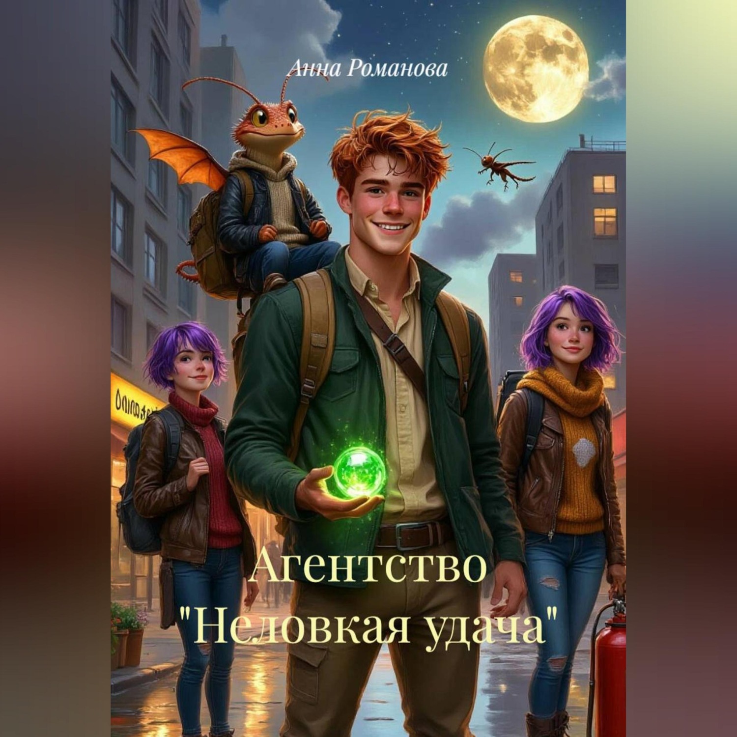 Обложка книги «Агентство "Неловкая удача"»