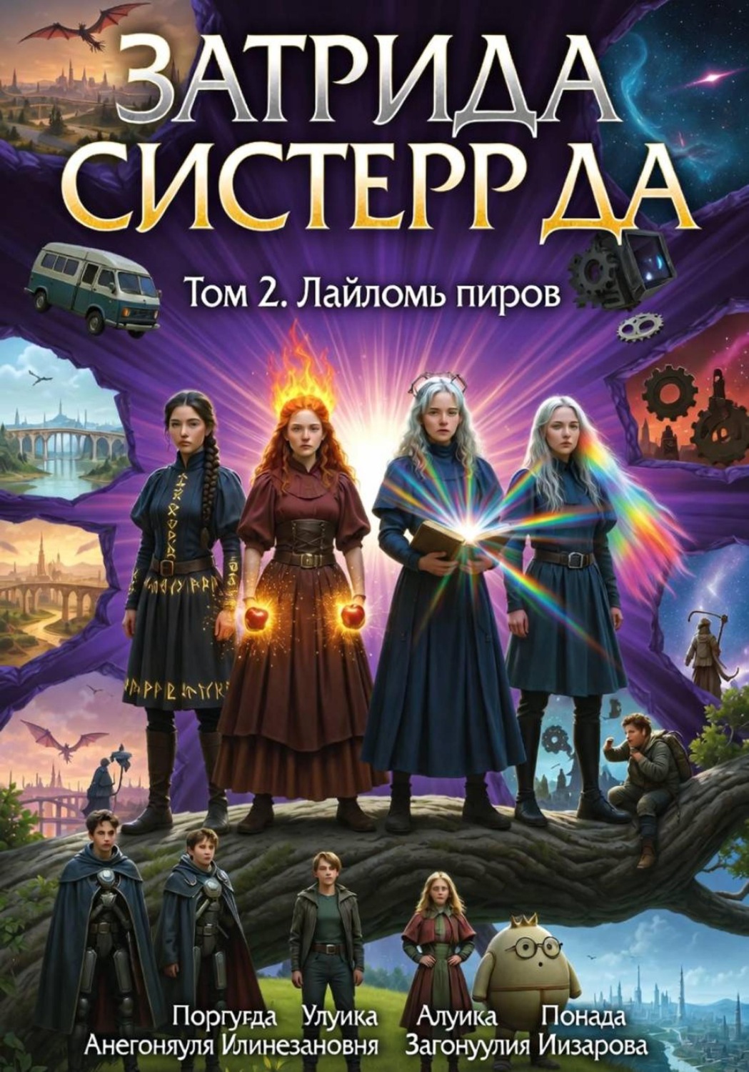 Обложка книги «Четыре сестры да 2»