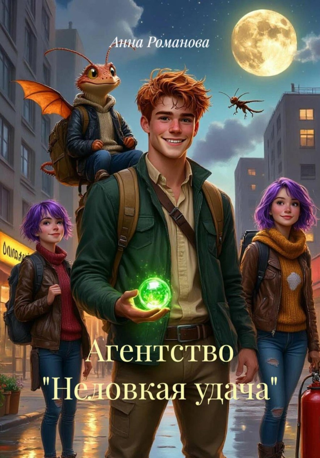 Обложка книги «Агентство "Неловкая удача"»
