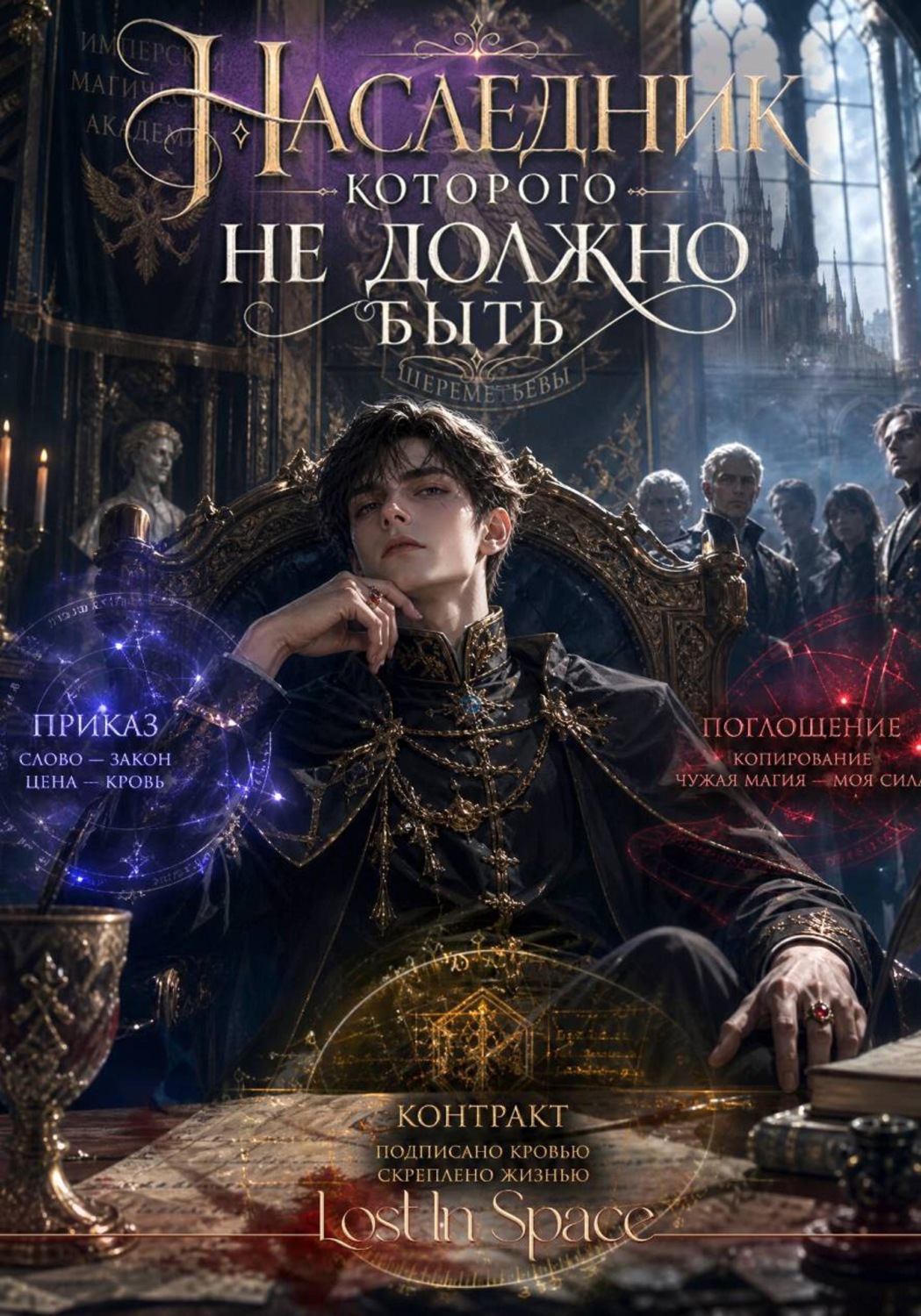 Обложка книги «Наследник, которого не должно быть»