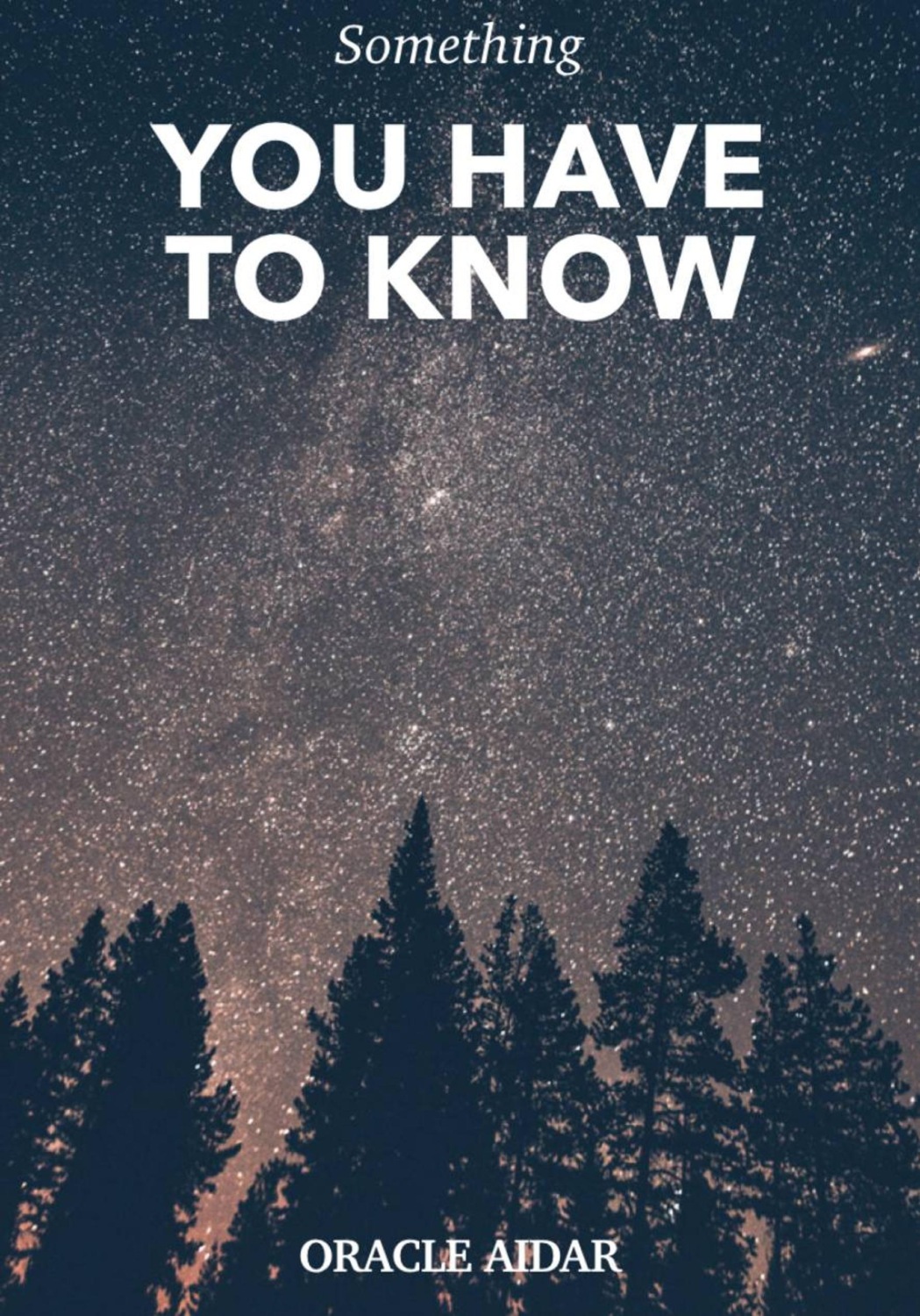 Обложка книги «You have to know»