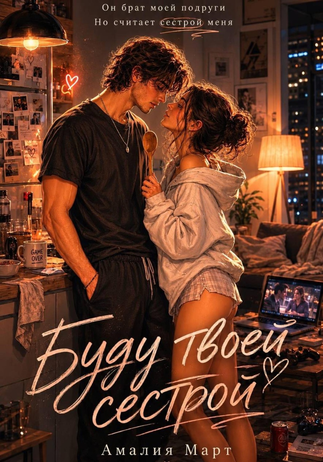 Обложка книги «Буду твоей сестрой»