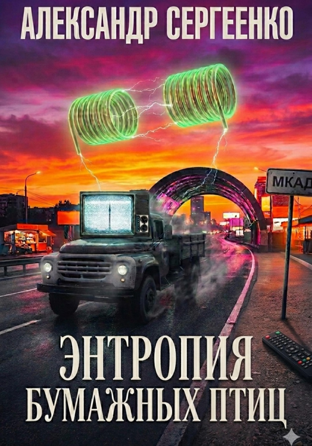 Обложка книги «Энтропия бумажных птиц»