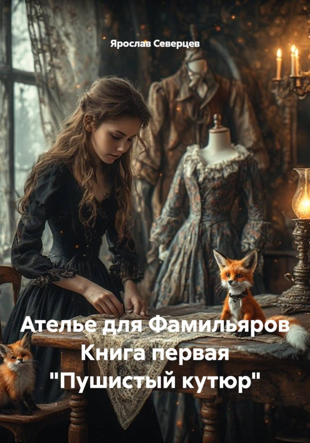 Обложка книги «Ателье для Фамильяров Книга первая "Пушистый кутюр"»