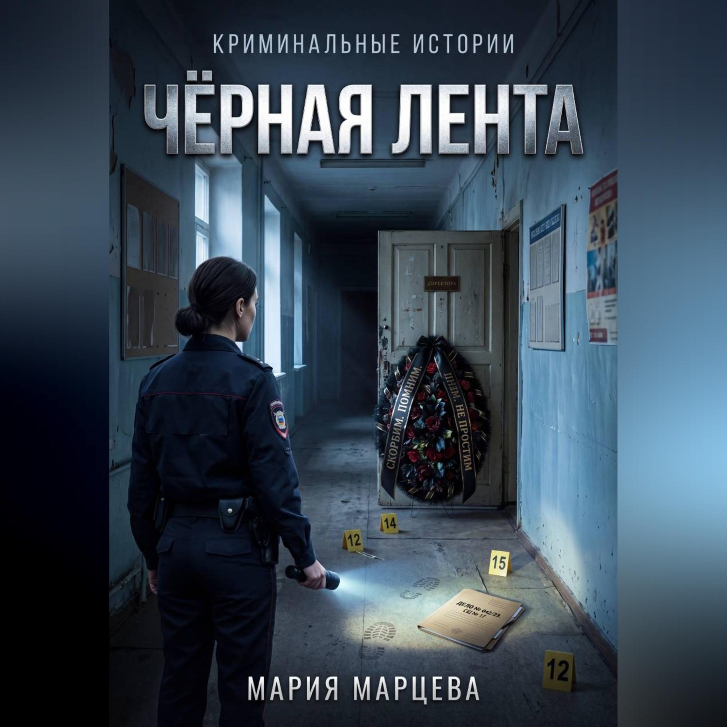 Обложка книги «Криминальные истории. Чёрная лента»
