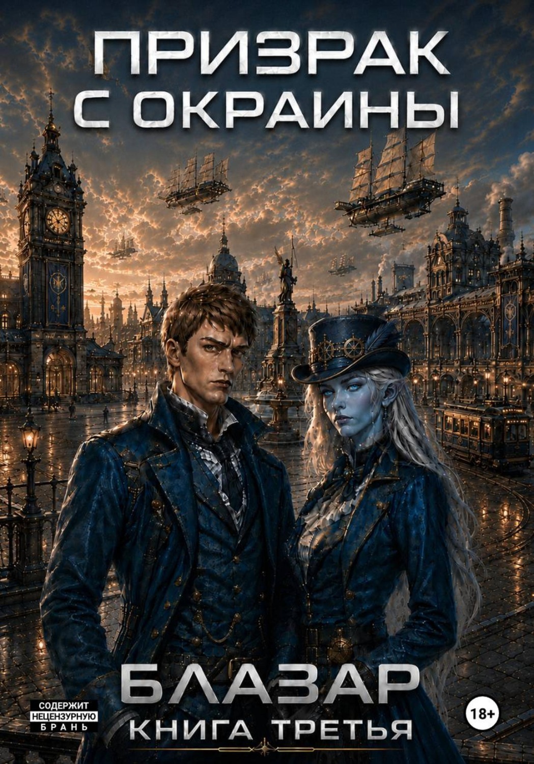 Обложка книги «Призрак с окраины. Книга третья»