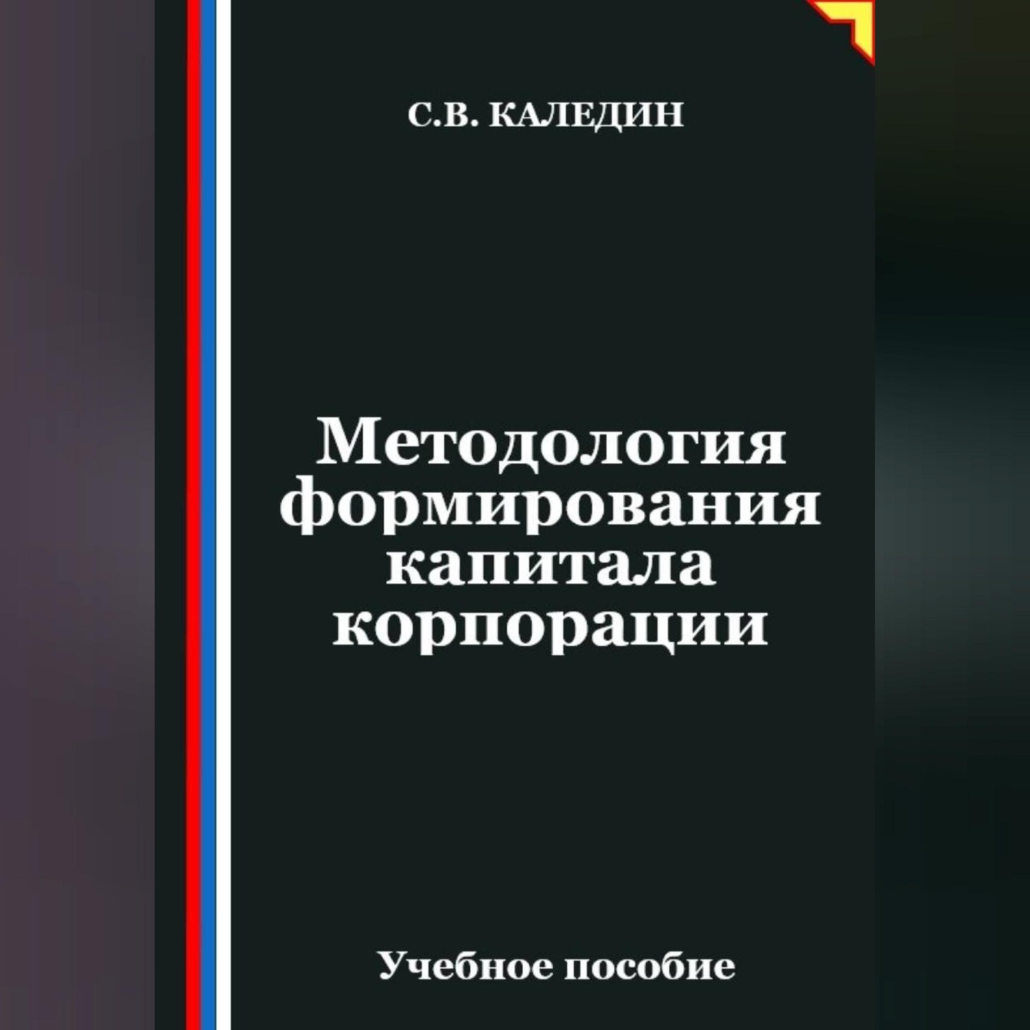 Обложка книги «Методология формирования капитала корпорации»