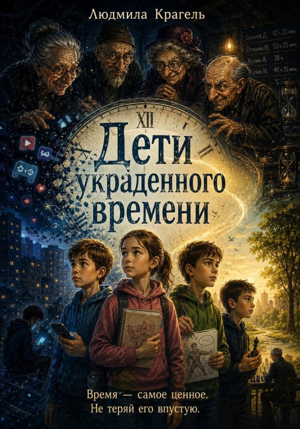 Обложка книги «Дети украденного времени»