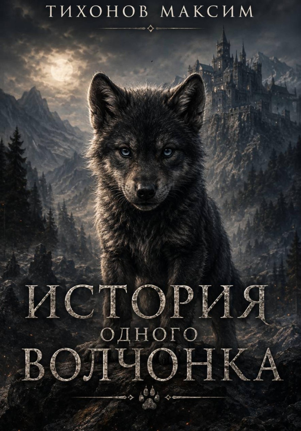 Обложка книги «История одного Волчонка»