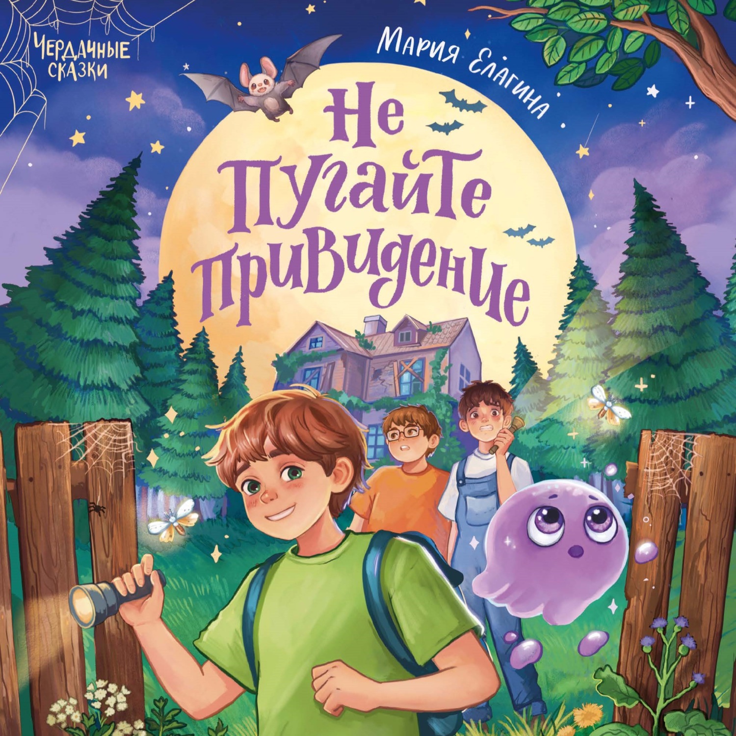 Обложка книги «Не пугайте привидение»