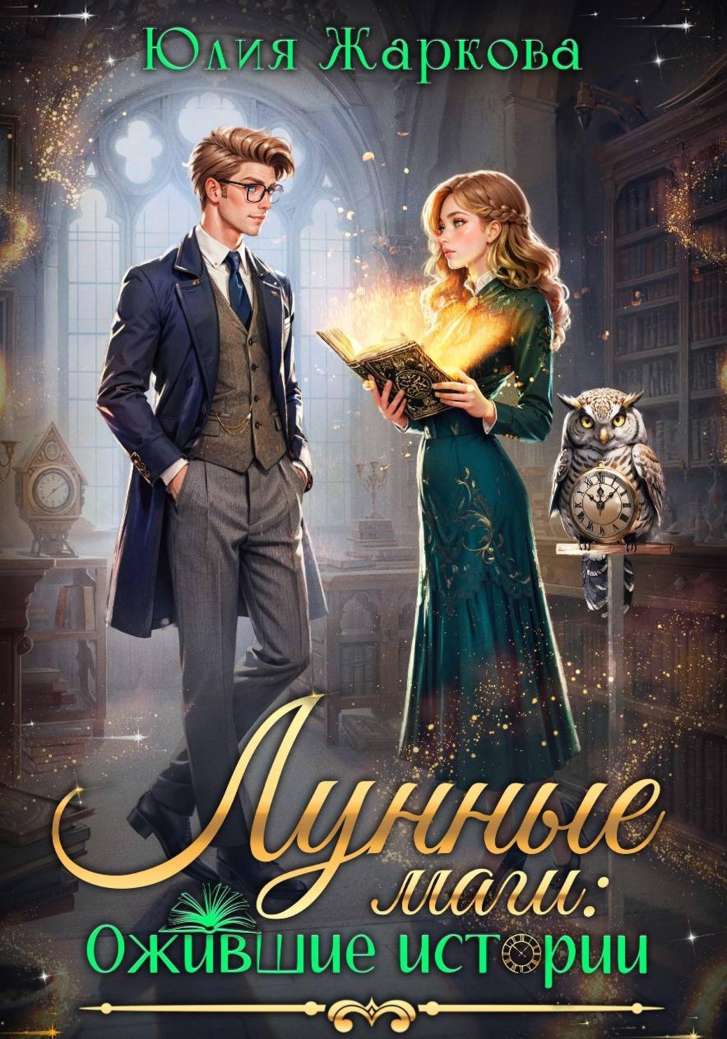Обложка книги «Лунные Маги: Ожившие истории»
