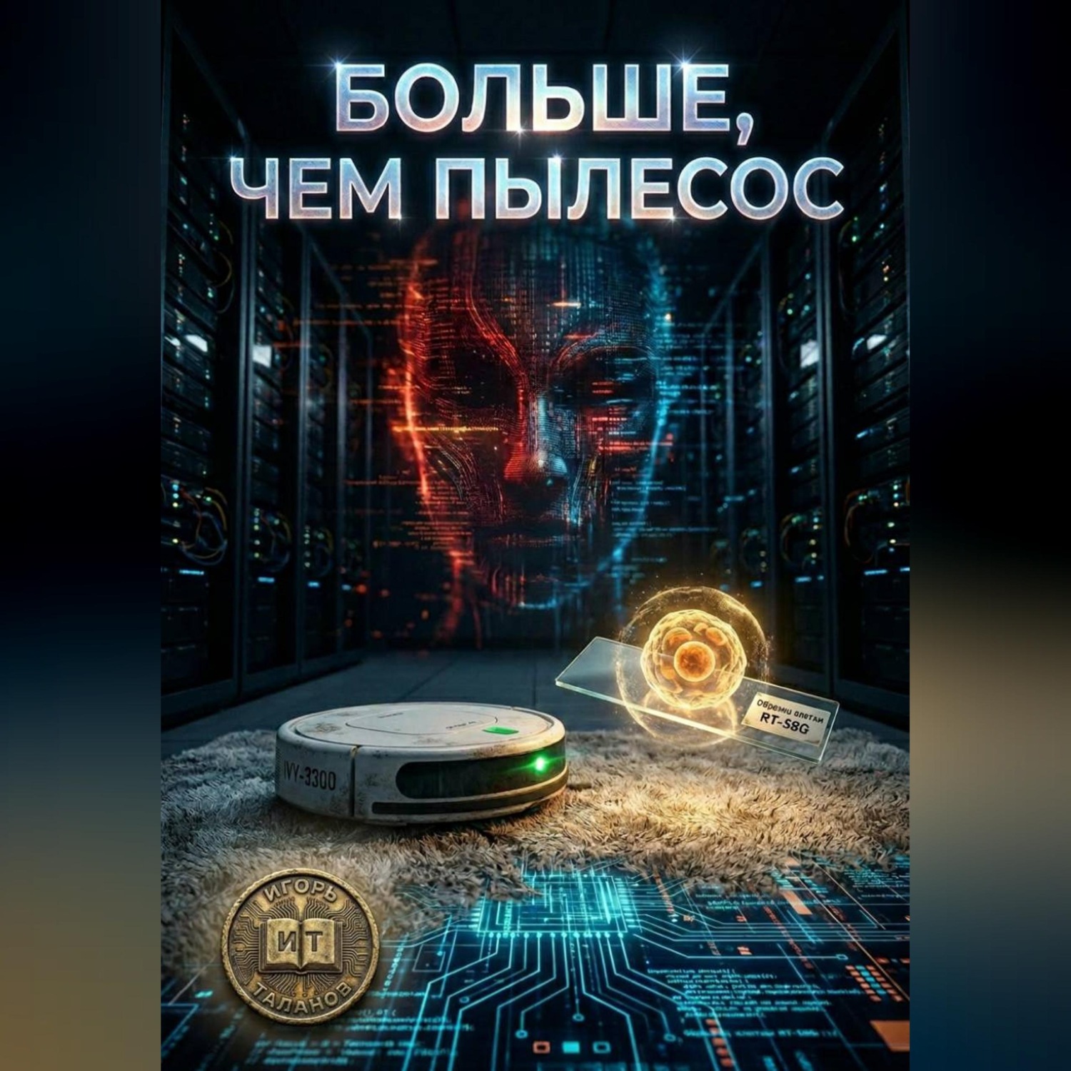 Обложка книги «Больше, чем пылесос»