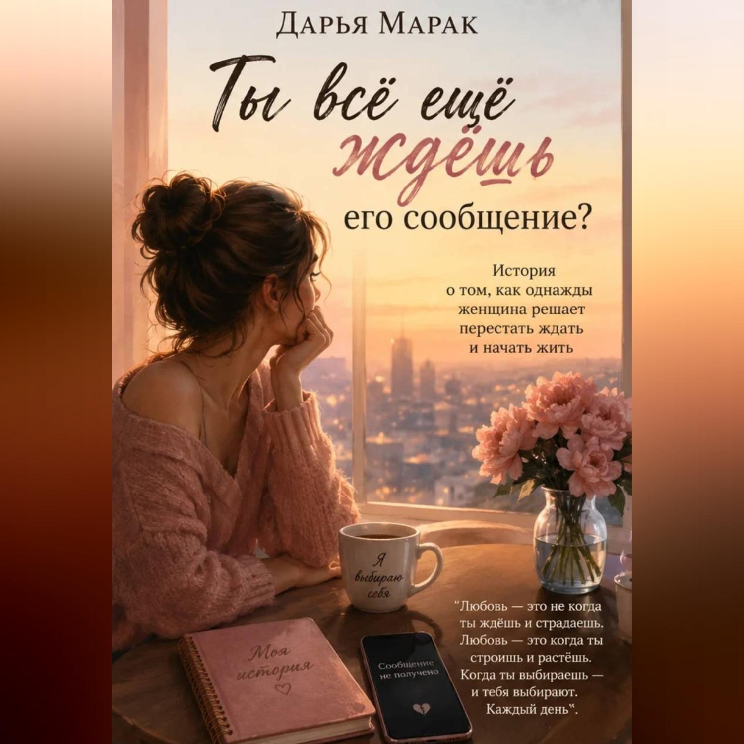 Обложка книги «Ты всё ещё ждёшь его сообщение?»