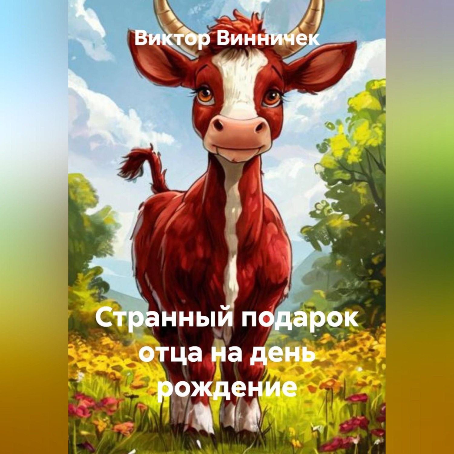 Обложка книги «Странный подарок отца на день рождение»