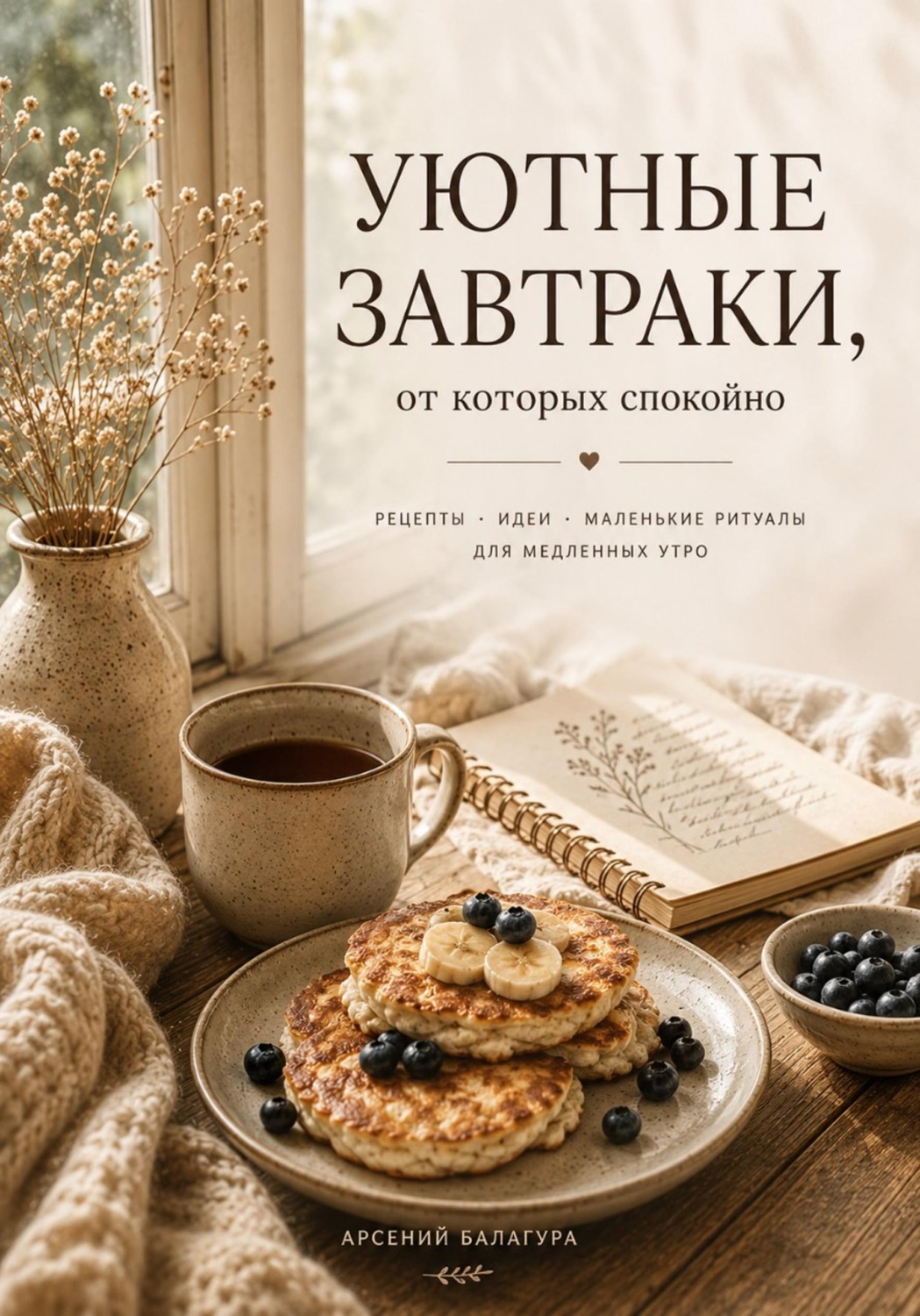 Обложка книги «Уютные завтраки, от которых спокойно»