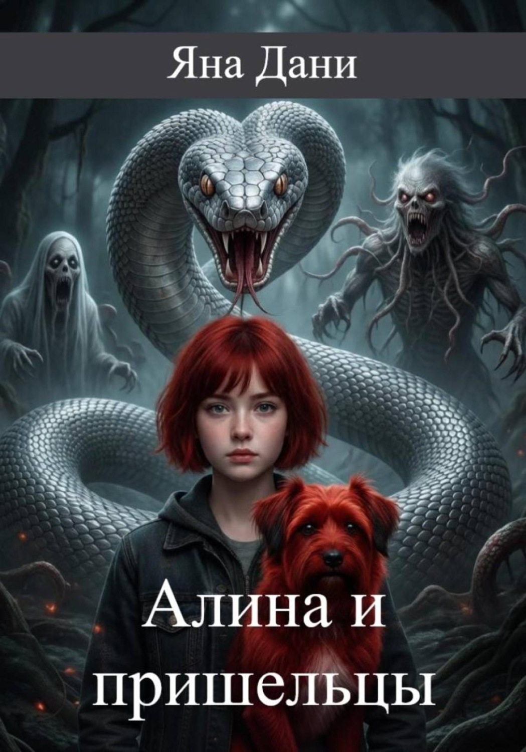 Обложка книги «Алина и пришельцы»