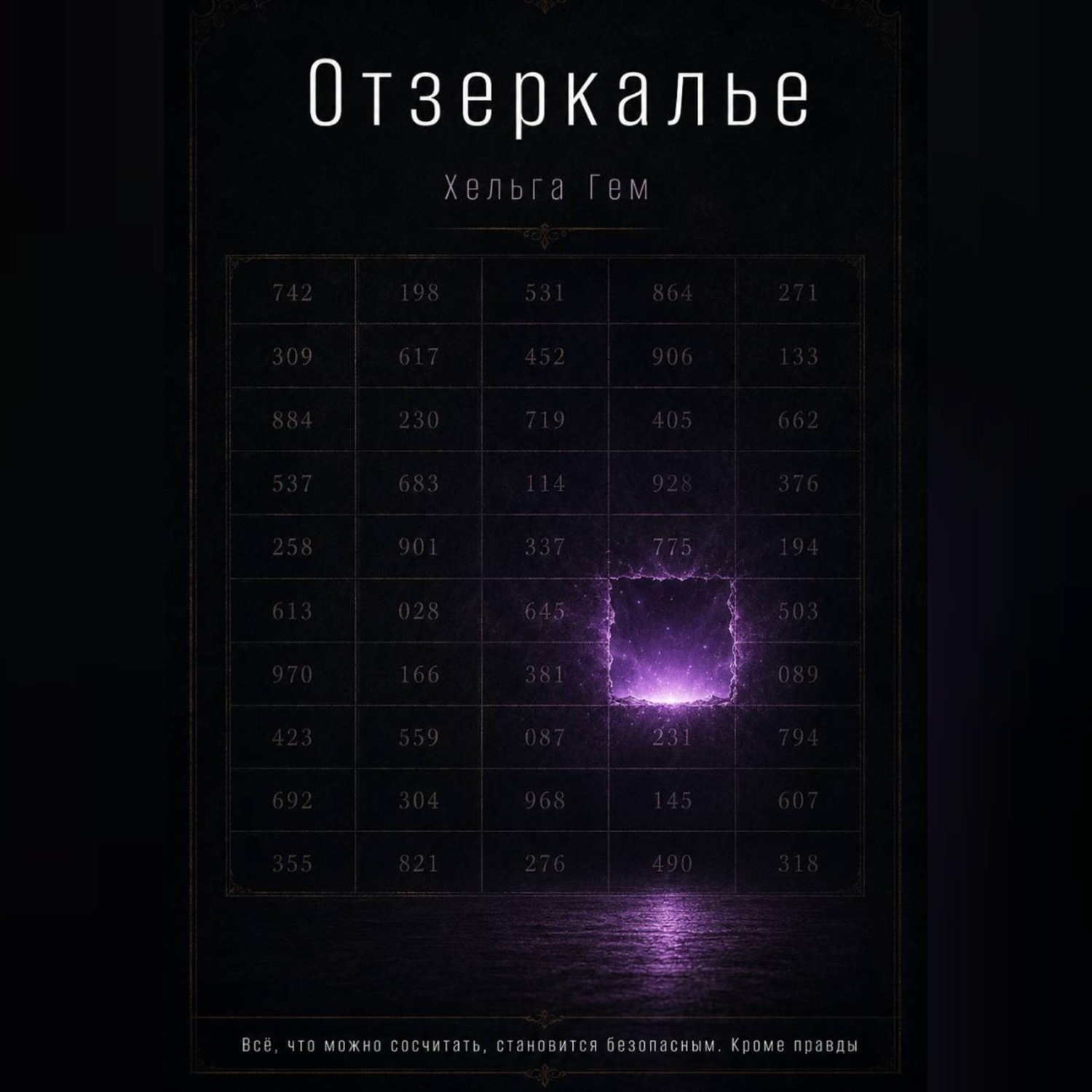 Обложка книги «ОТЗЕРКАЛЬЕ»