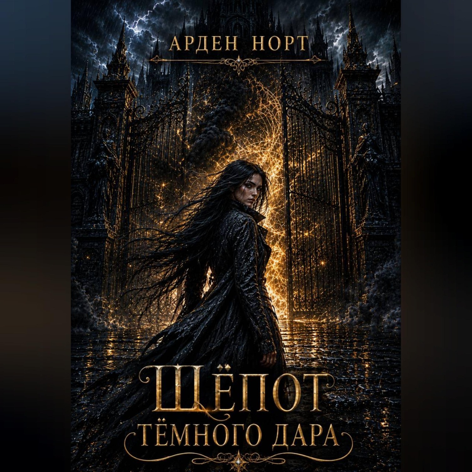 Обложка книги «Шёпот тёмного дара»