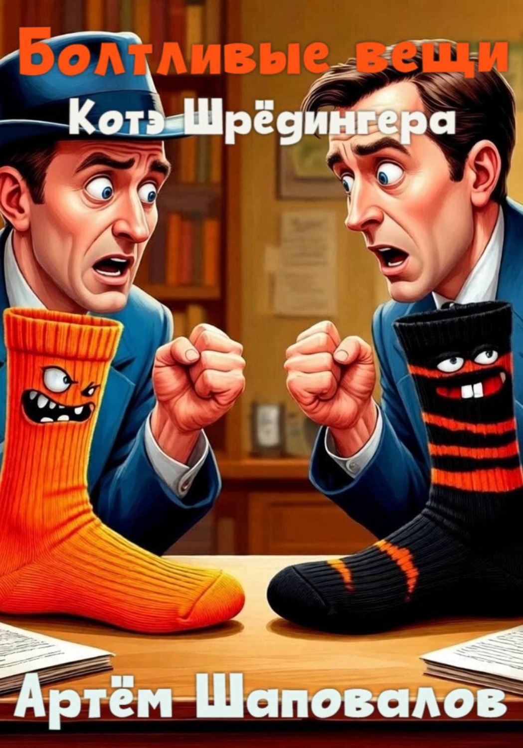 Обложка книги «Болтливые вещи. Котэ Шрёдингера»