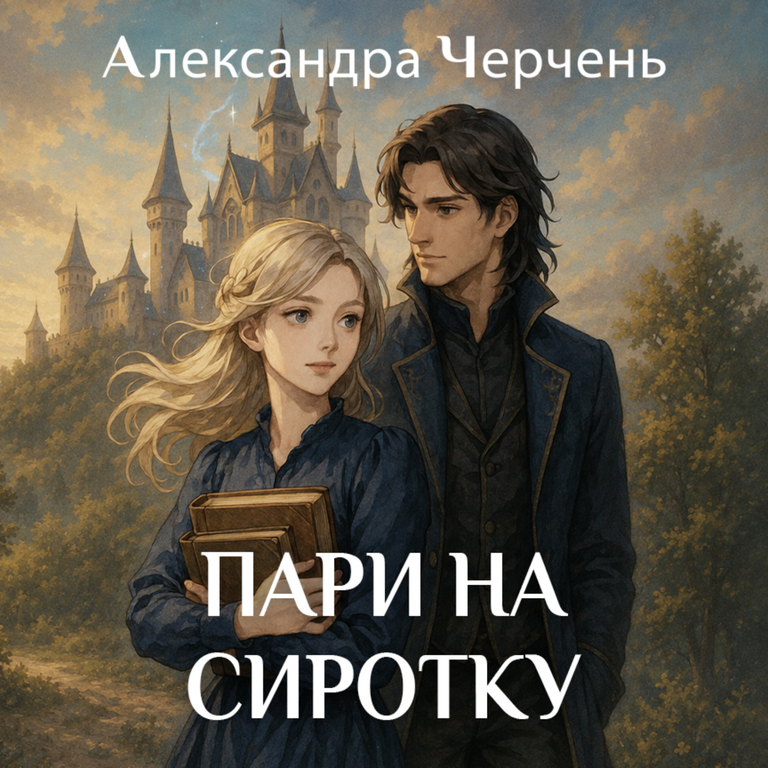 Обложка книги «Пари на сиротку»