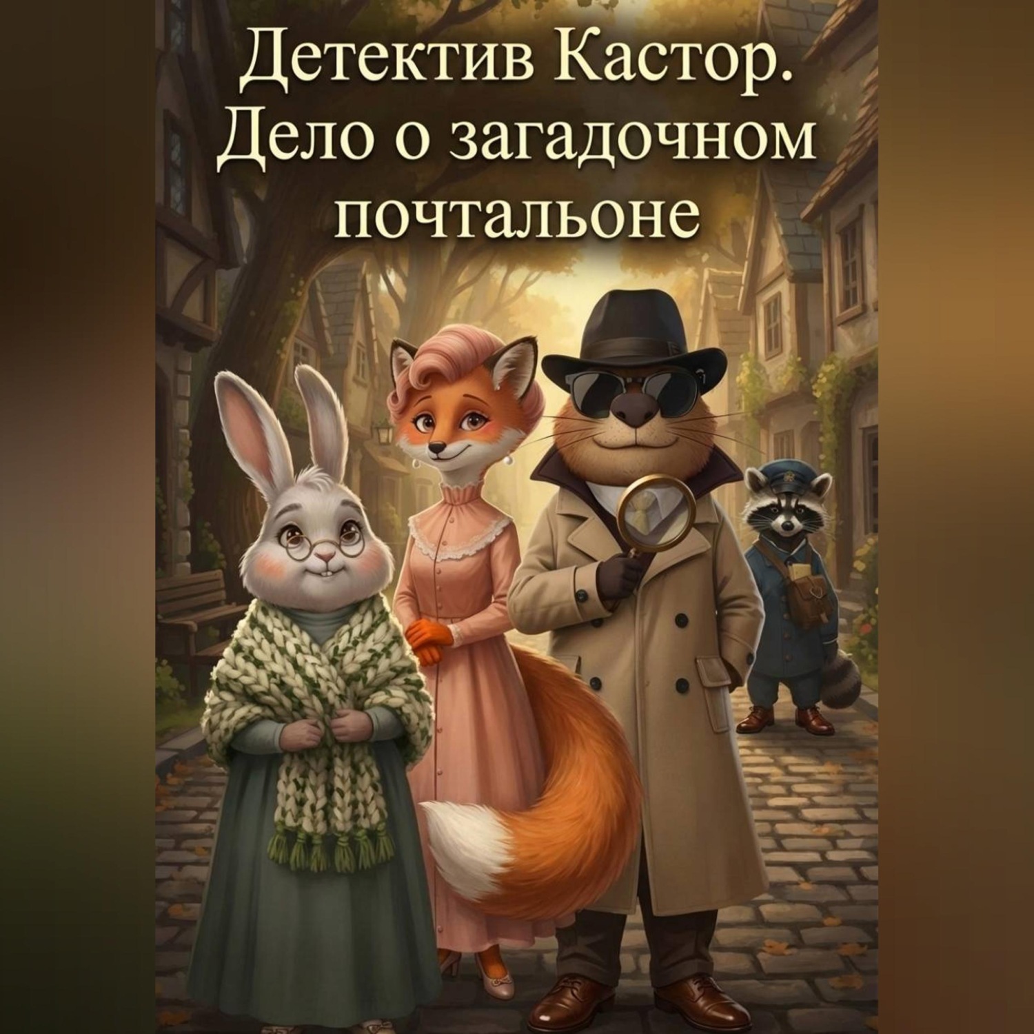 Обложка книги «Детектив Кастор. Дело о загадочном почтальоне»