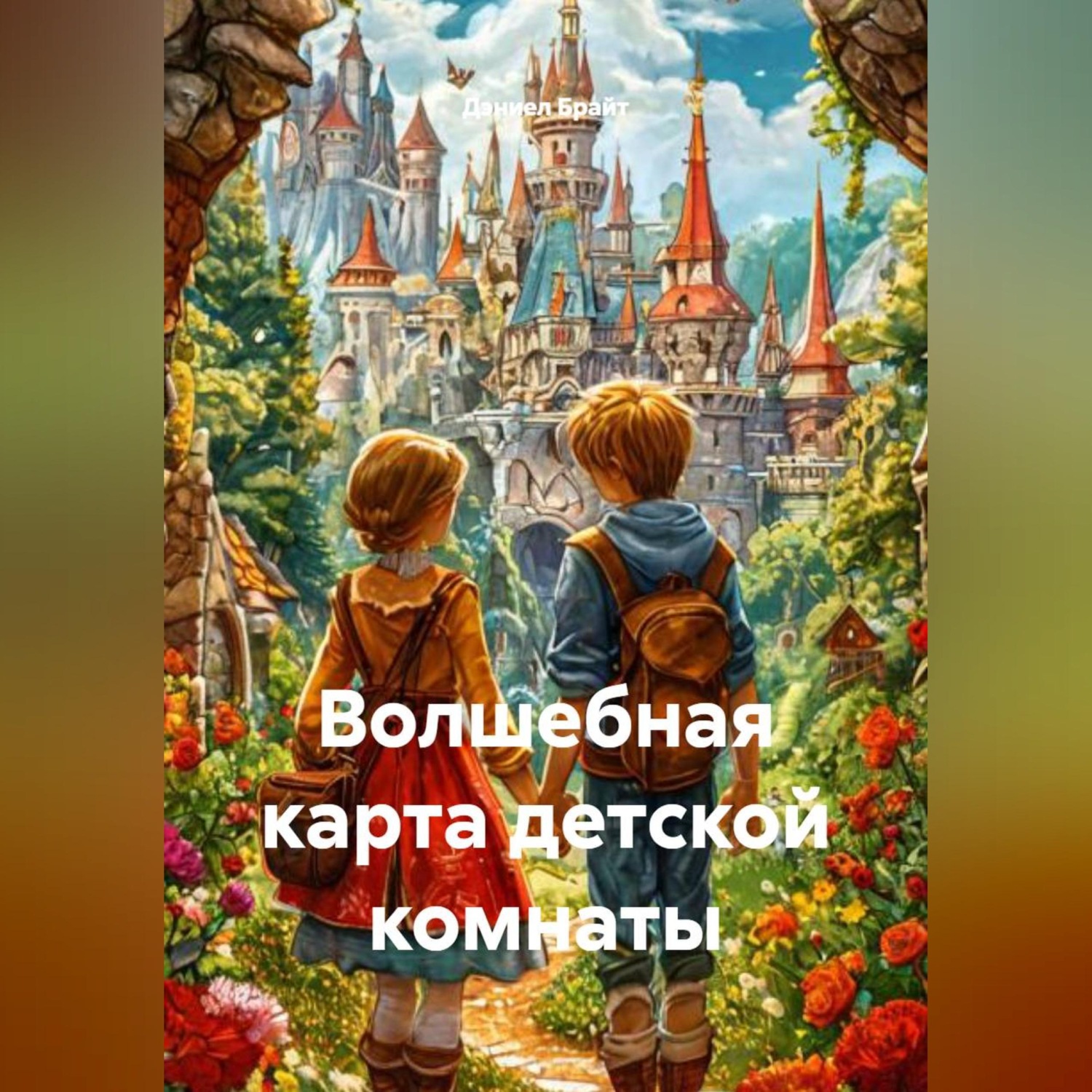 Обложка книги «Волшебная карта детской комнаты»