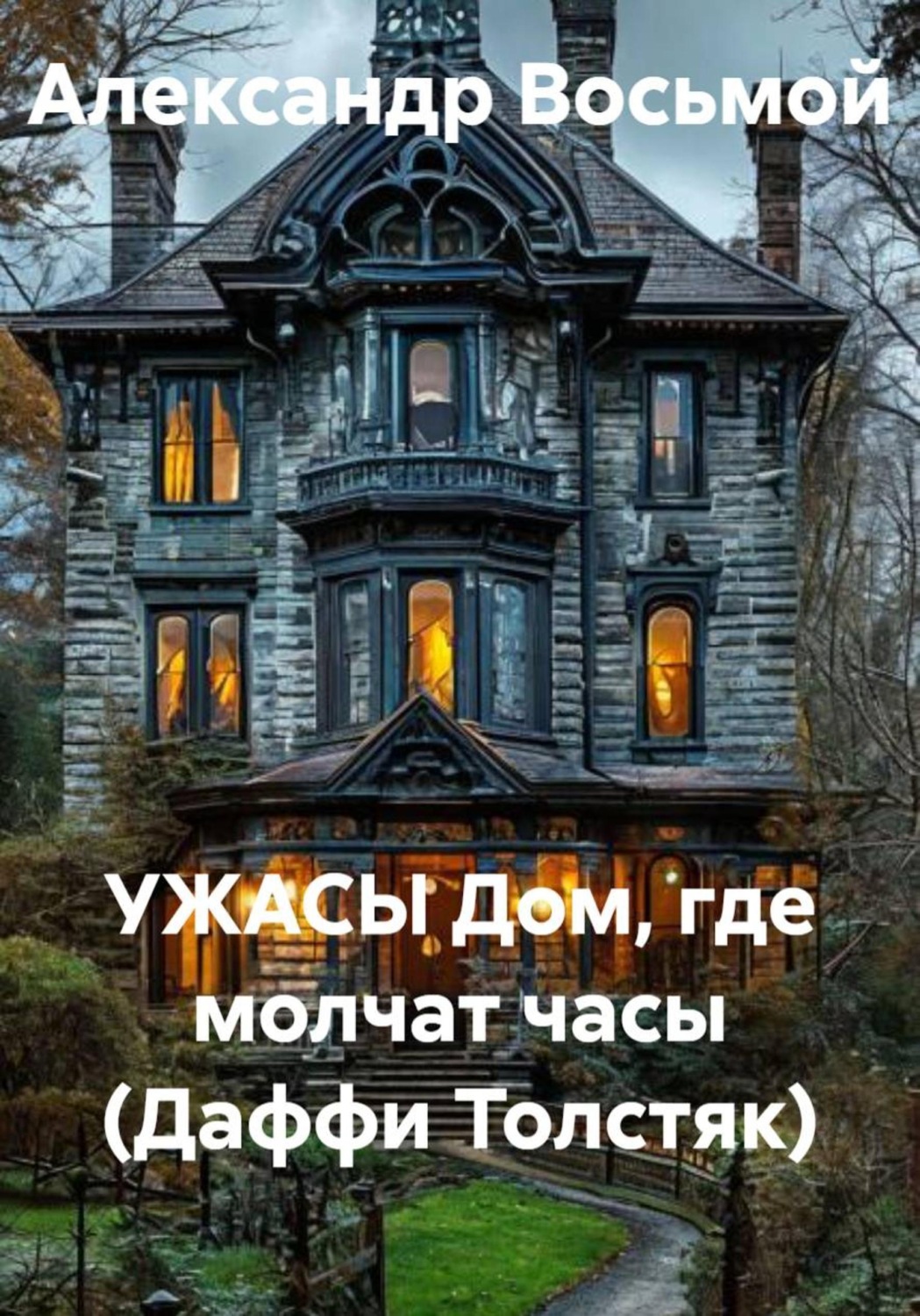 Обложка книги «Ужасы. Дом, где молчат часы (Даффи Толстяк)»
