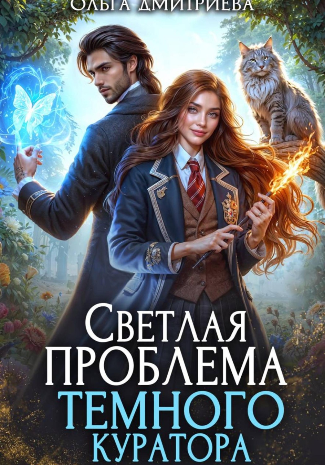 Обложка книги «Светлая проблема темного куратора»