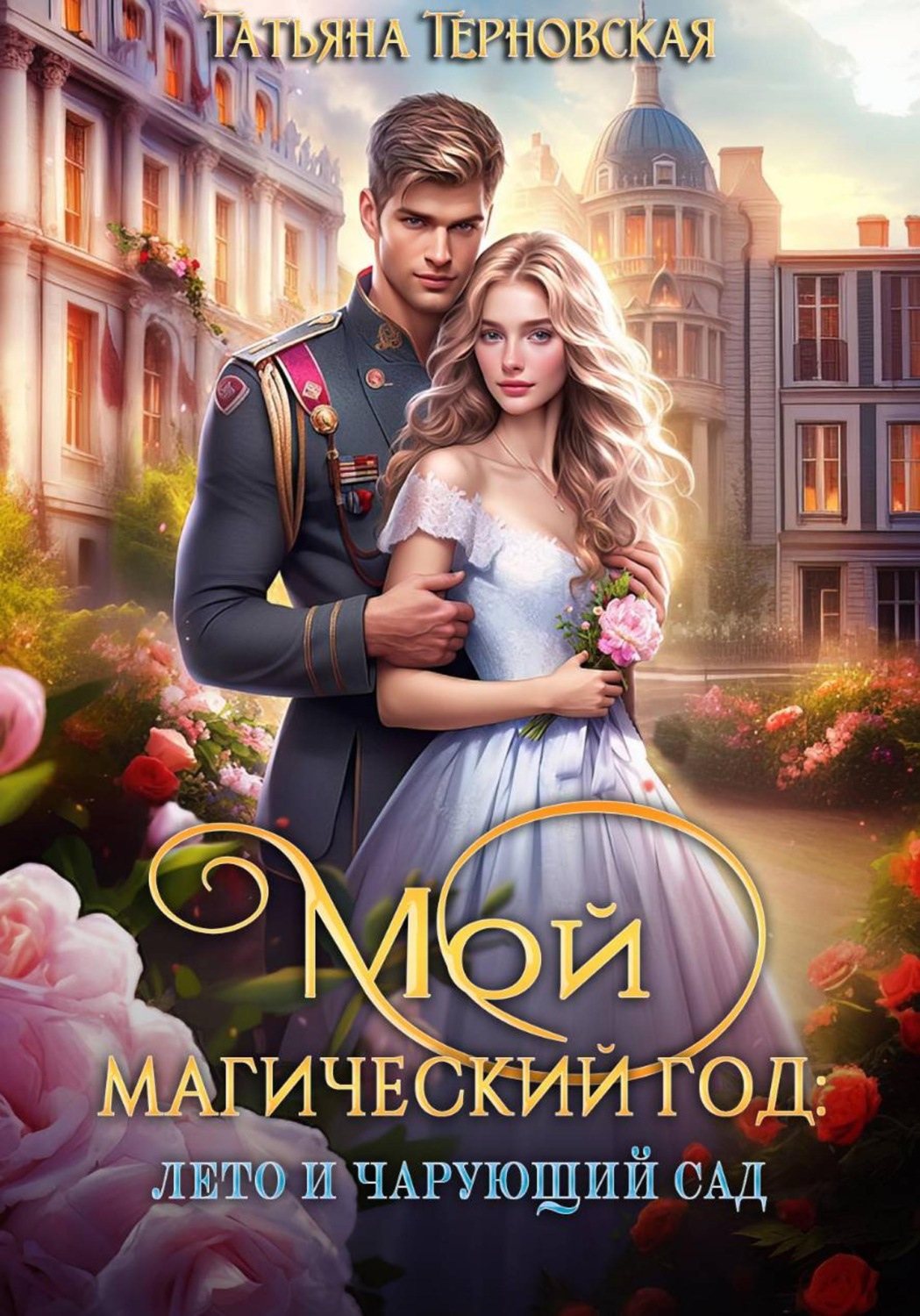 Обложка книги «Мой магический год: лето и чарующий сад»