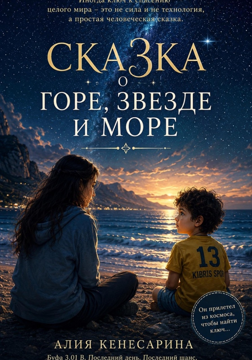 Обложка книги «Сказка о горе, звезде и море»