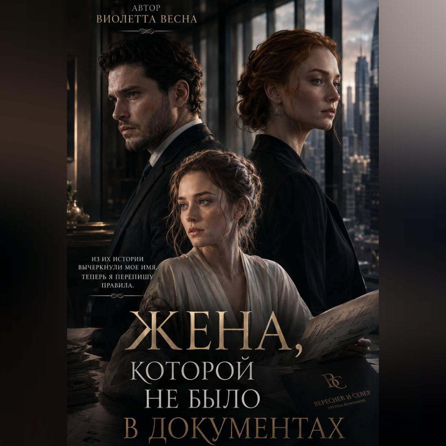 Обложка книги «Жена, которой не было в документах»