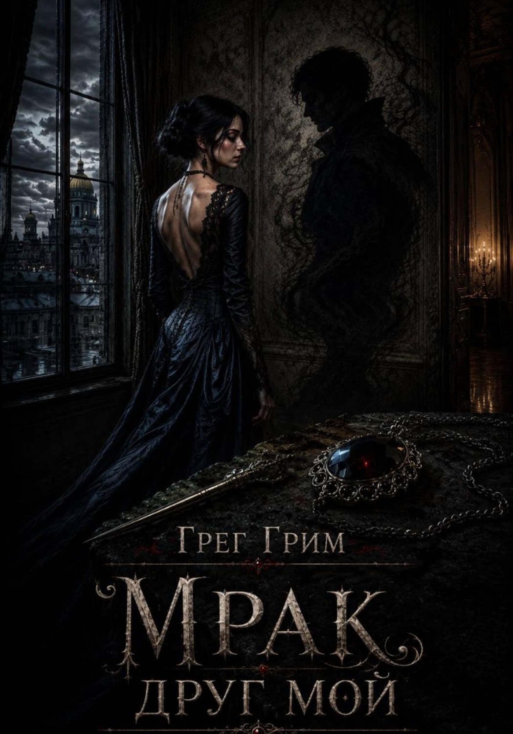 Обложка книги «Мрак, друг мой»
