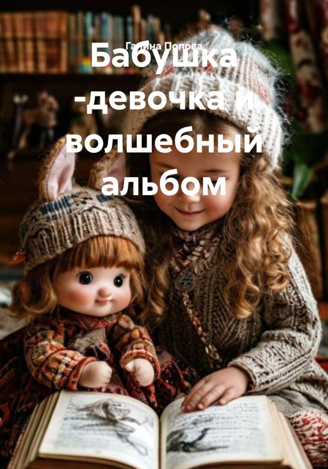 Обложка книги «Бабушка -девочка и волшебный альбом»