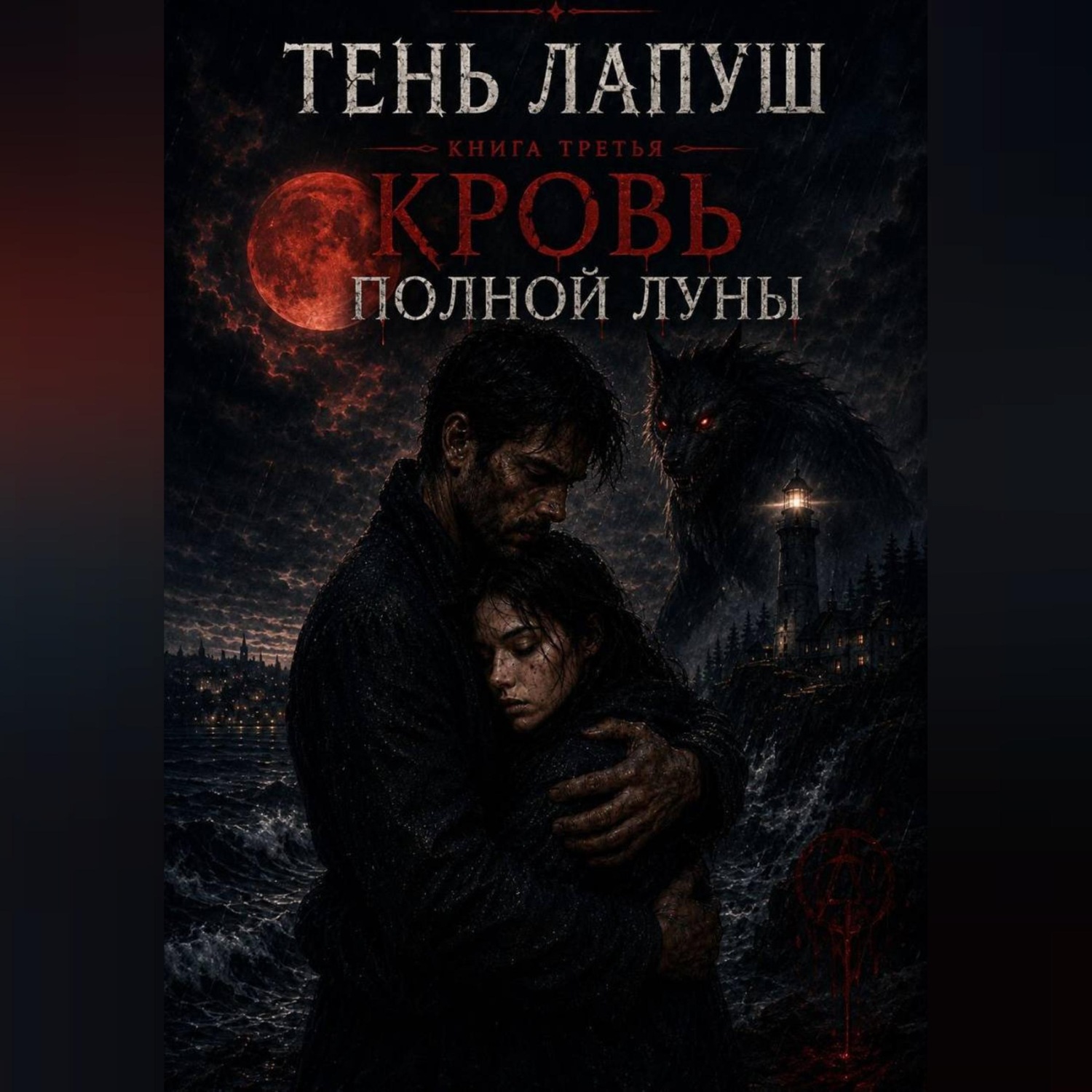 Обложка книги «Тень Лапуш: Кровь полной Луны»