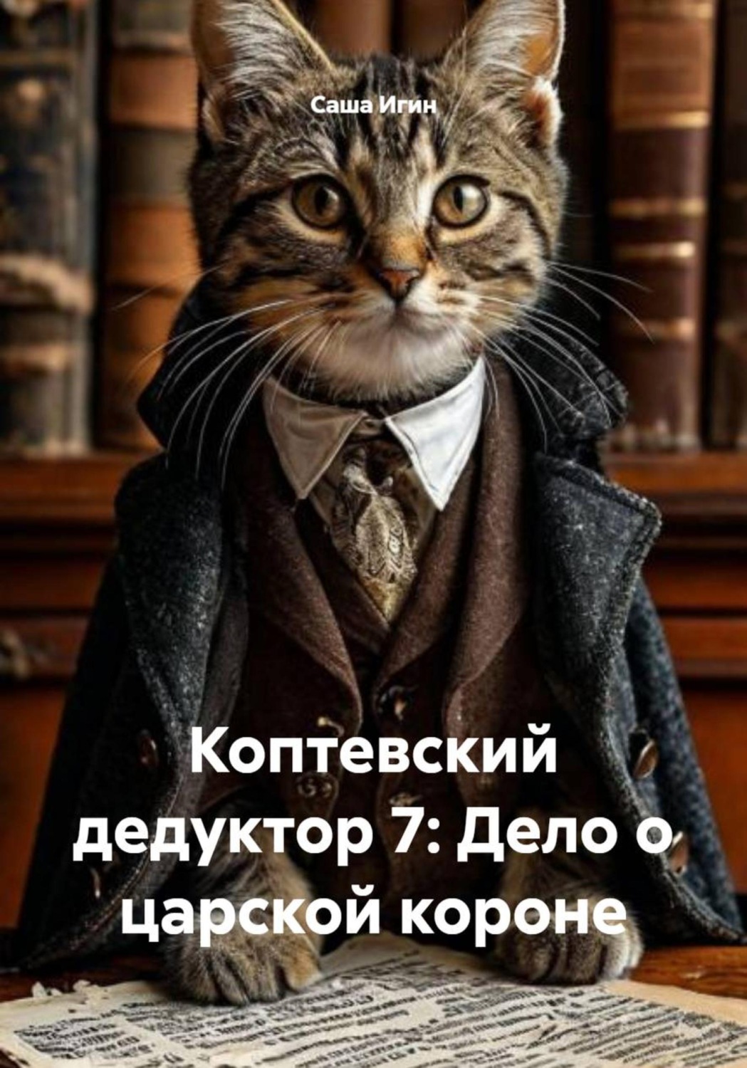 Обложка книги «Коптевский дедуктор 7: Дело о царской короне»