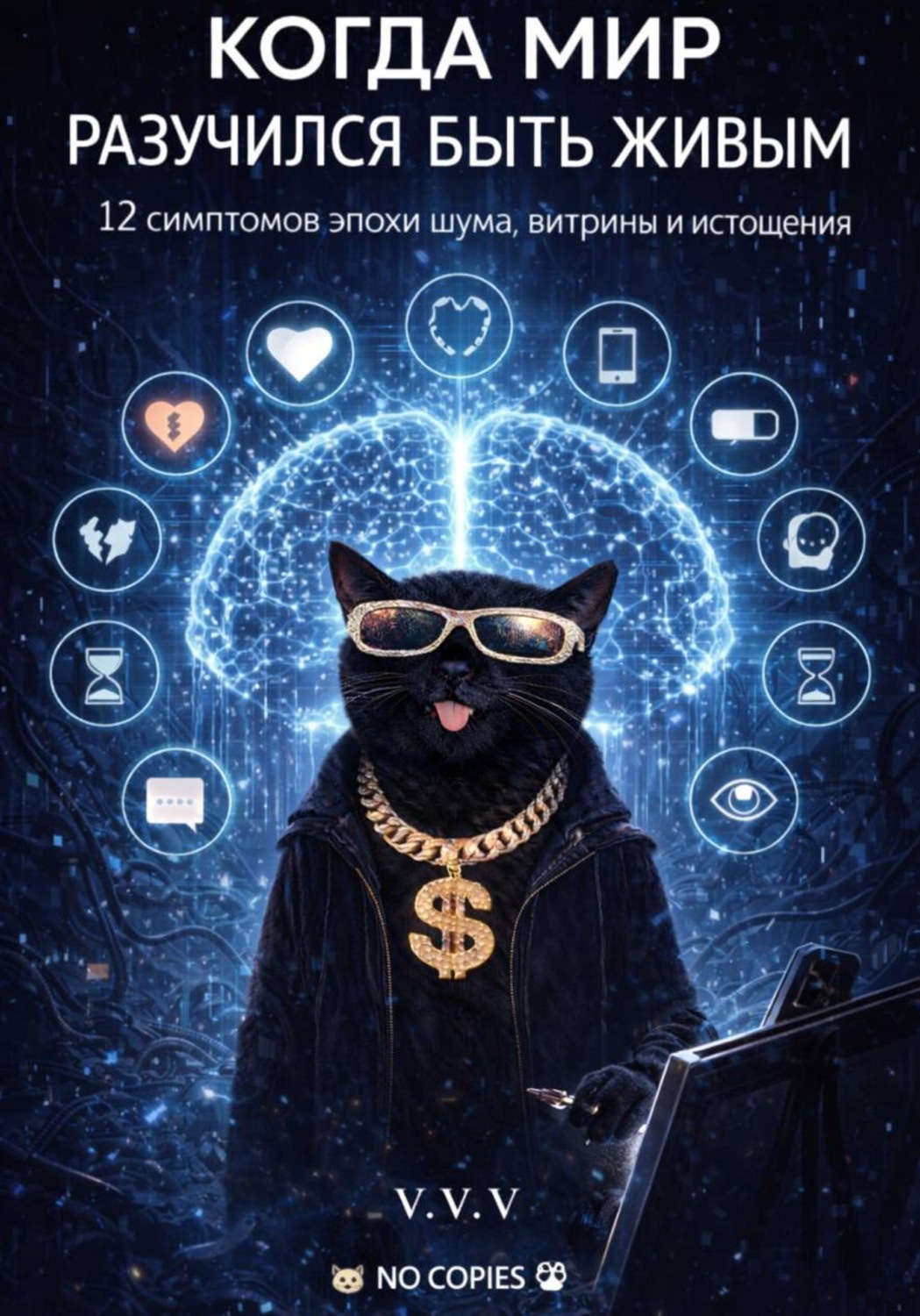 Обложка книги «Когда мир разучился быть живым — 12 симптомов эпохи шума, витрины и истощения»