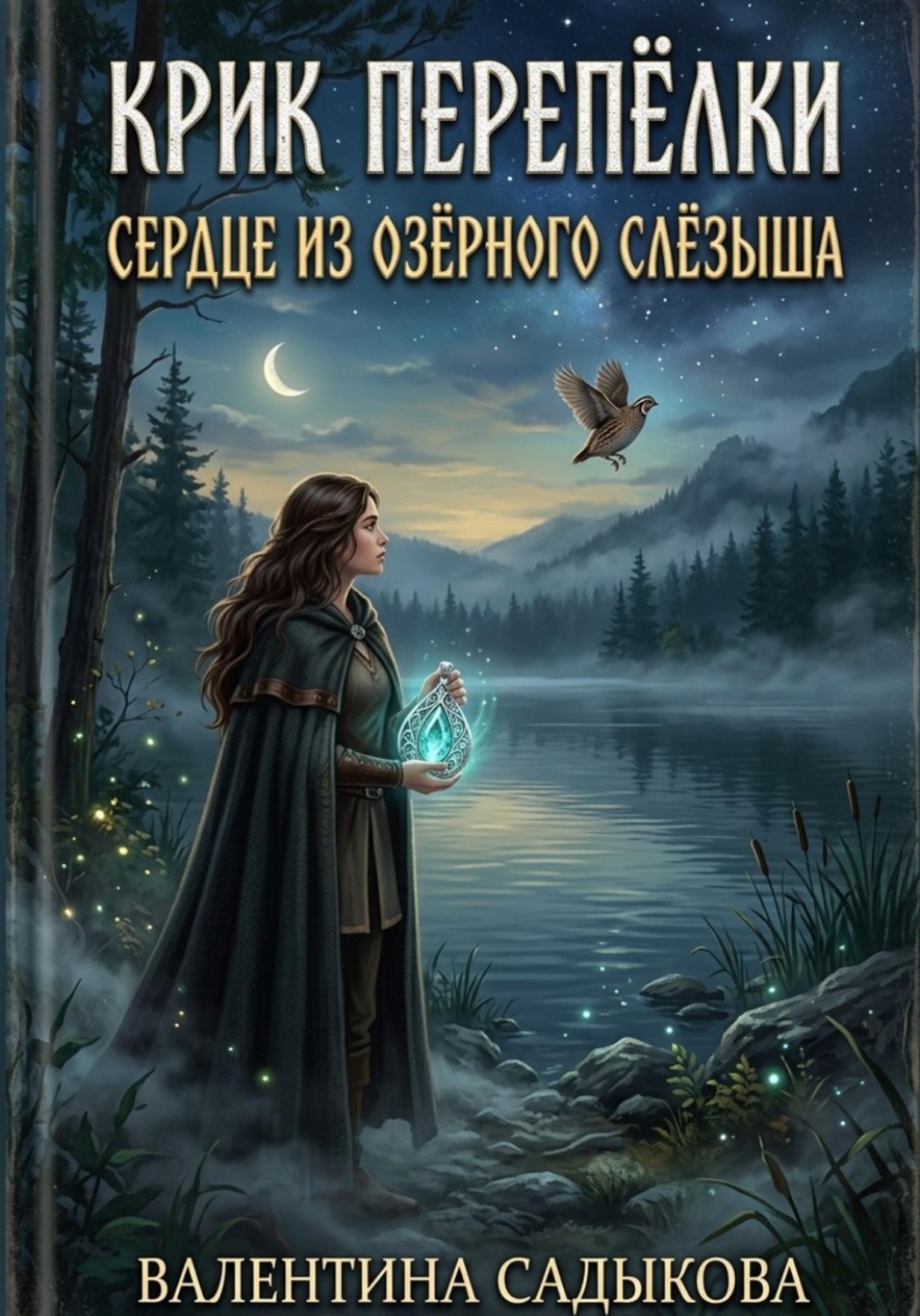 Обложка книги «Крик перепёлки. Сердце из озёрного слёзыша»